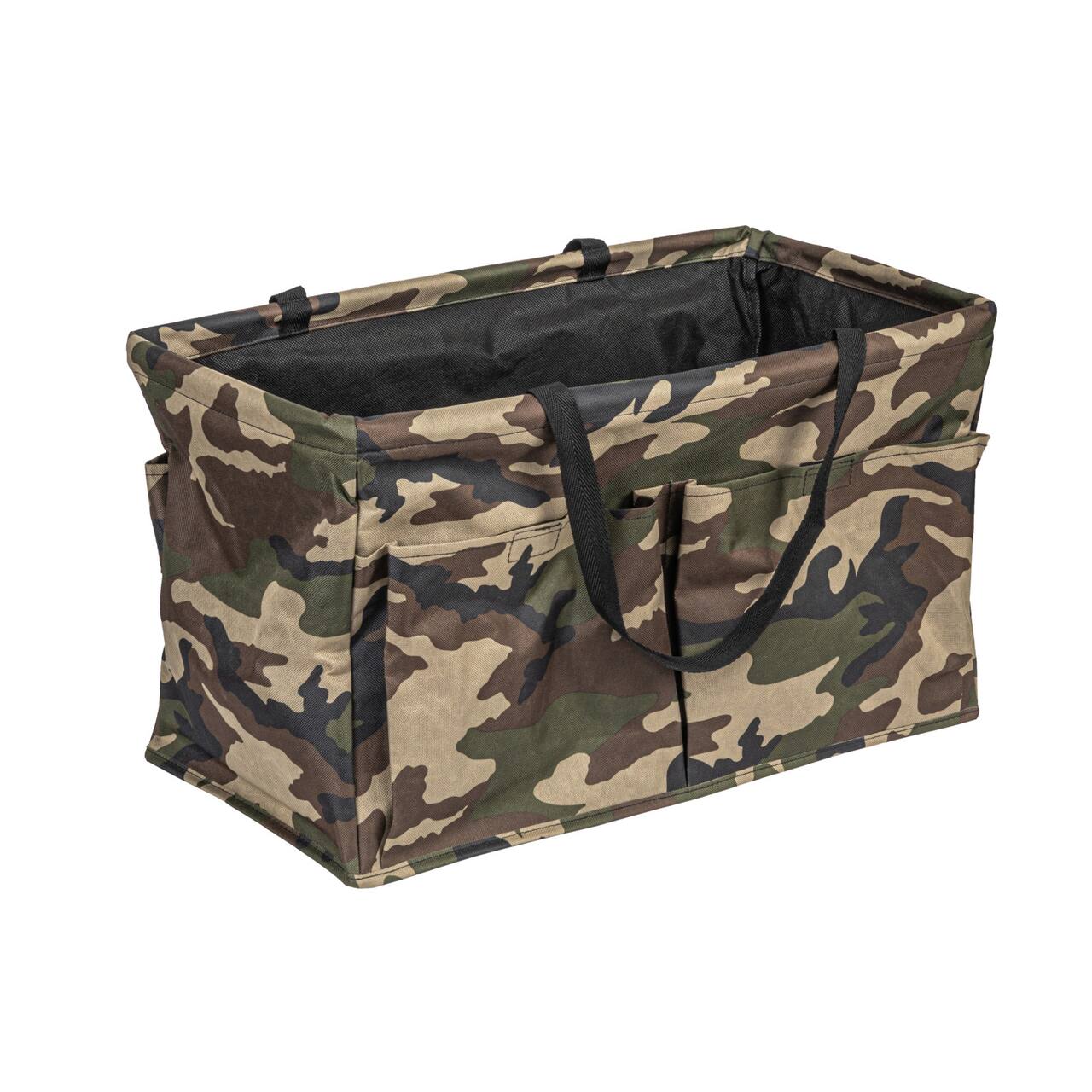 Household Essentials Large-Capacity Krush Utility Tote with 4 Exterior Pockets